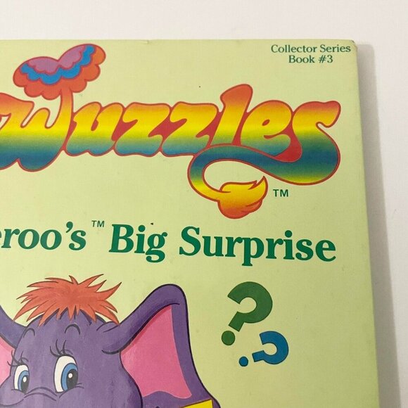 Vintage 1984 Wuzzles Eleroos Big Surprise Hasbro Book - Picture 2 of 16